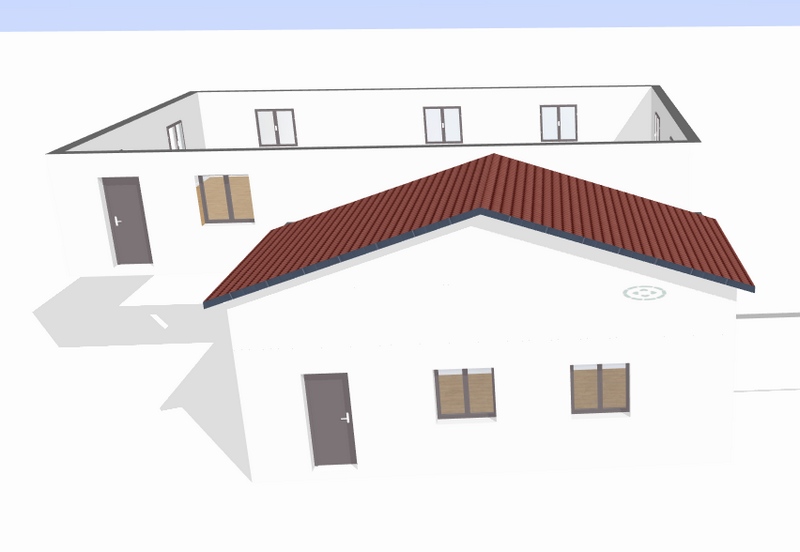 Terrain  vendre  Bagnols sur Cze - proposition implantation maison 240m